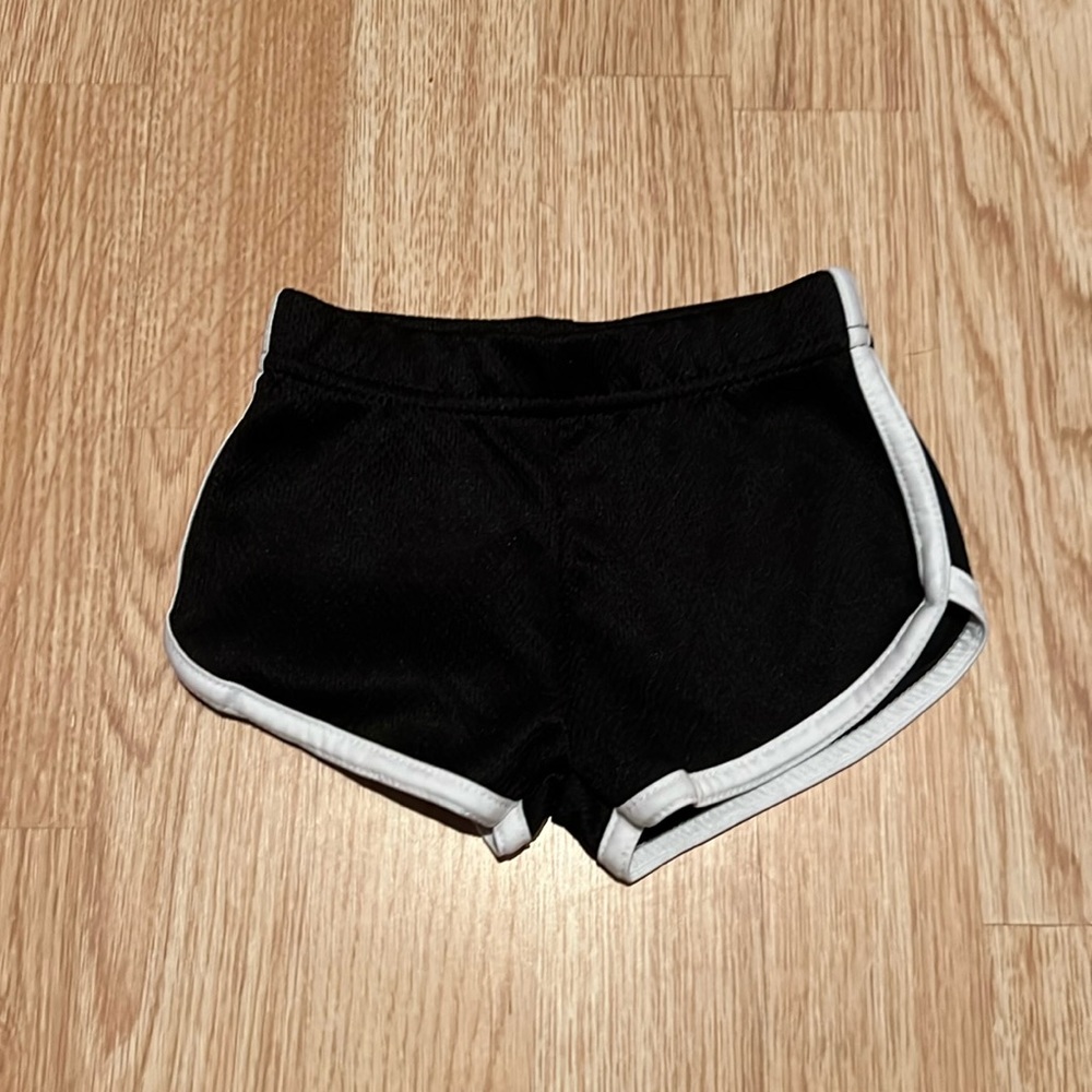 Garanimals Black Shorts with White Stripe 18 Months